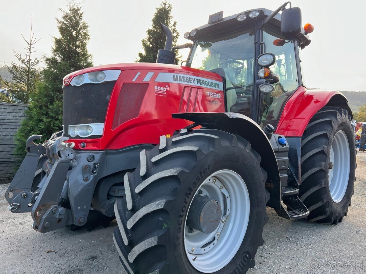 Massey Ferguson 7626 Dyna-6 rok 2015 cena 227500zl