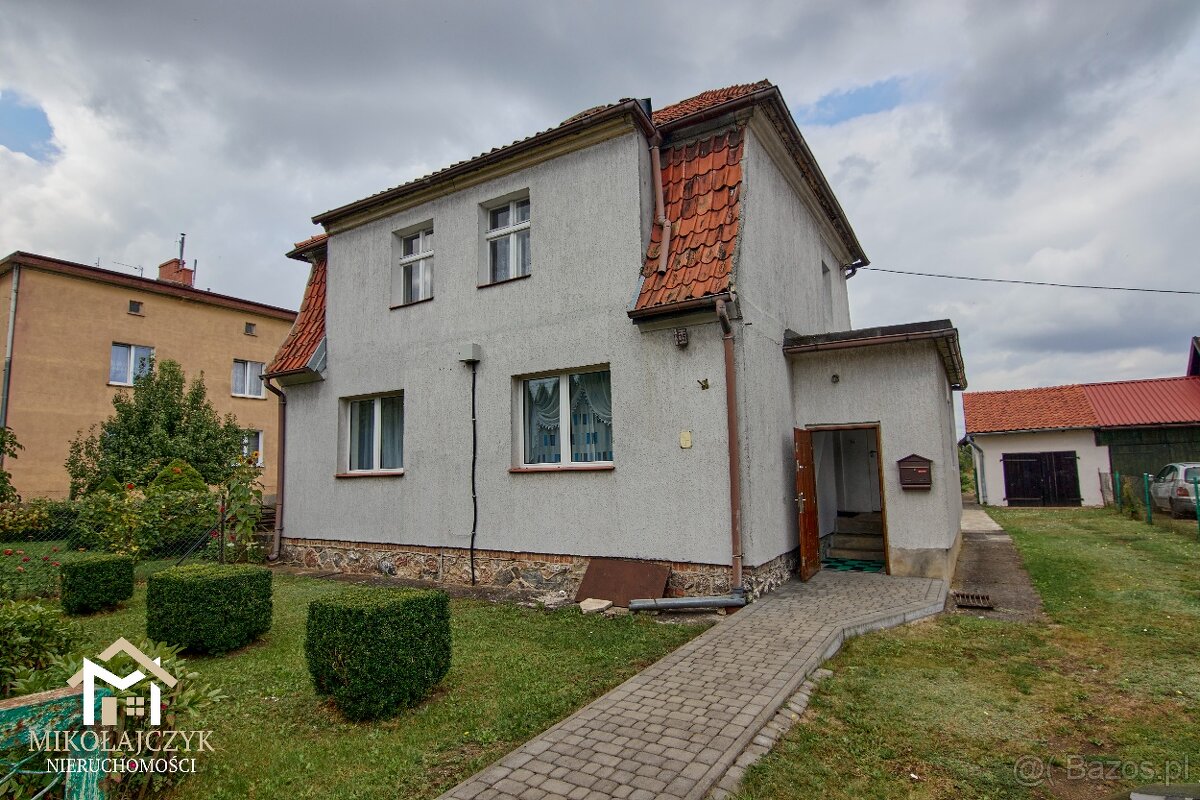 2 pokoje / Korsze / 45 m2 / bezczynszowe / ogródek