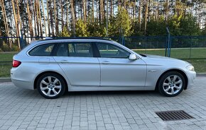 BMW 520d F11 nowy rozrząd Ładna Duża nawi Panorama - 10