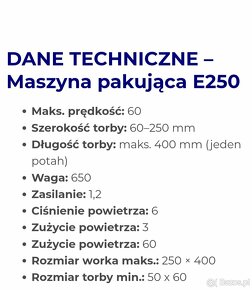 Maszyna pakująca ( produkty sypkie i ciecze) - 11