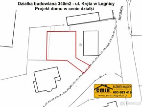 Działka budowlana w centrum Legnicy + projekt domu - 11