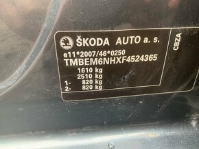 Skoda rapid 1.2Tsi 63kw 2014 , 121000km - 11