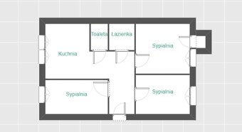 Mieszkanie, LSM, 48 m2, 3 oddzielne pokoje - 11