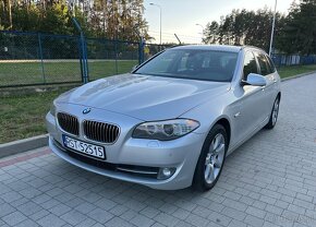 BMW 520d F11 nowy rozrząd Ładna Duża nawi Panorama - 12