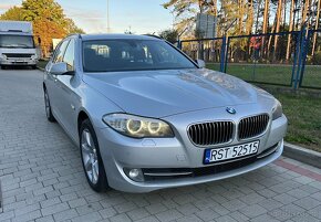 BMW 520d F11 nowy rozrząd Ładna Duża nawi Panorama - 13