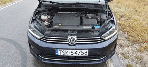 VW Golf Sportsvan 1,6TDI 110KM 2015r 157 000 km Navi Skóra - 18