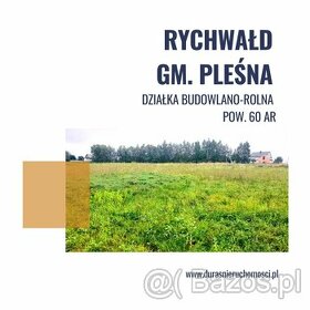 Działka Budowlano-Rolna 60ar, Rychwałd