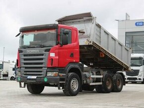 Scania R 420 CB 6X4, TRÓJSTRONNA