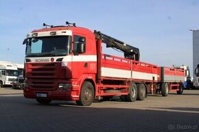 Scania R380, EURO 3, 6X2, OŚ PODNOSZONA, HIAB 166K