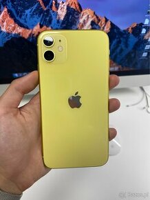 iPhone 11 Yellow KONDYCJA BATERII 100% TOP - 1