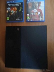 PlayStation 4 + 2 gry - 1