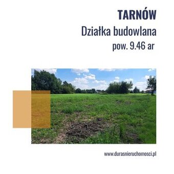 Tarnów działka budowlana 9,46 ar