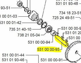 Żelazny Koń - Husqvarna, Jonsered itp., napędzający kamienny