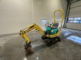 Yanmar SV08-1 minikoparka z lyzkami