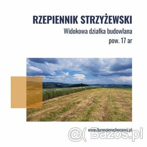 Rzepiennik Strzyżewski działka budowlana 17 ar - 1