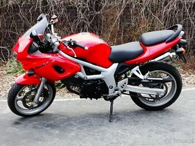 Motocykl Suzuki SV650S czerwony 13000 km. - 1