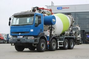 Renault KERAX 420, EURO 3, 7m3, 8X4, CIFA MAGNUM MK 24.4 POM