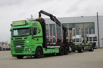 Scania R 520, EURO 6, 6X4, KARTA SERWISOWA, PALFINGER EPSILO