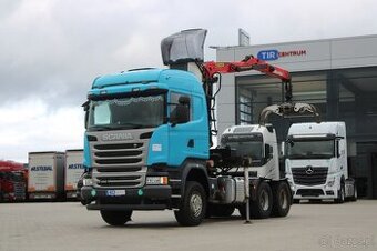 Scania R490, 6X4, EURO 6, PODWÓJNY OBWÓD HYDRAUL