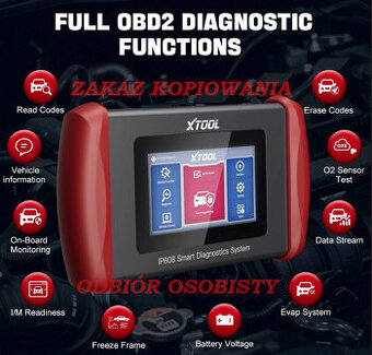 SKANER DIAGNOSTYCZNY XTOOL IP608, FULL SYSTEM DIAGNOSTICS - 1