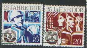 Zn. NRD Mi 1949, 50, 75, 6, 8, 80, 2002-4 kas 1974