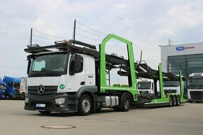 MERCEDES-BENZ ACTROS 1843, EURO 6, + LOHR EUROLOHR 300 - 1