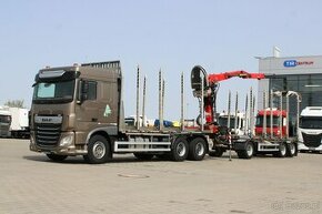 DAF XF 530, 6X4, PALFINGER EPSILON M120Z96,+ PRZYCZEPA DOLL - 1