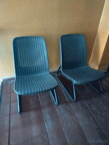 Krzesła z rattanu - 1
