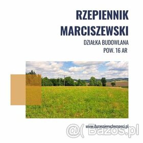 Rzepiennik Marciszewski gm. Gromnik działka budowlana 16 ar