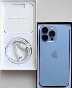 iPhone 13 Pro Max Sierra Blue KONDYCJA BATERII 100% TOP - 1