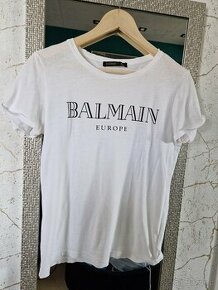Balmain T-shirt koszulka z krótkim rękawem S