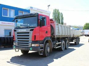 Scania R 420 CB 6X4, TRÓJSTRONNA