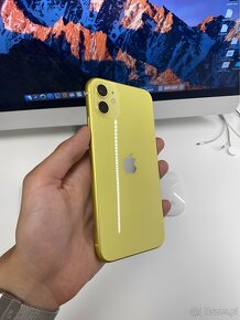 iPhone 11 Yellow KONDYCJA BATERII 100% TOP - 2