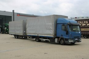 Iveco EUROCARGO 75E18, EURO 4 + PRZYCZEPA AGADOS D10 B2-V 20 - 2