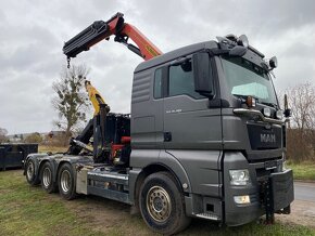 MAN TGX 35.480 8x4/4 Hakowiec + PK 22002 EH Czołownica - 2