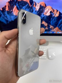 iPhone Xs Silver KONDYCJA BATERII 100% TOP - 2