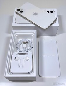 iPhone 11 White KONDYCJA BATERII 100% TOP - 2