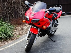 Motocykl Suzuki SV650S czerwony 13000 km. - 2