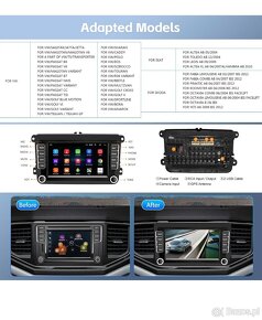 Radio samochodowe Dab + Android 13 - 2