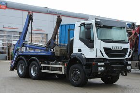 IVECO TRAKKER 410, 6X4, WSPORNIK ŁAŃCUCHA KONTENERA, EURO 6 - 2