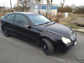 mercedes c 180 coupe 2002r - 2