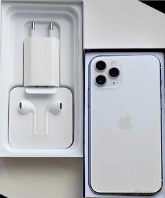 iPhone 11 Pro Max Silver KONDYCJA BATERII 100% TOP - 2