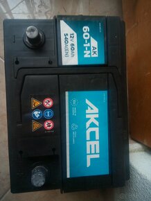 Akumulator AKCEL AK-60-1-N 60Ah 540A P+ - 2