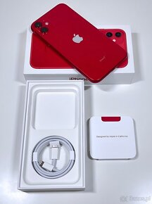 iPhone 11 Red KONDYCJA BATERII 100% TOP - 2