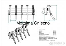 Brona leśna zgrabiarka do gałęzi FK MACHINERY grabie leśne - 2