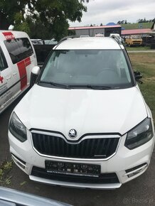 Škoda Yeti 1.6 TDI - rozbita, uszkodzona - 2