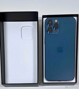 iPhone 12 Pro Max Pacific Blue KONDYCJA BATERII 100% TOP - 3