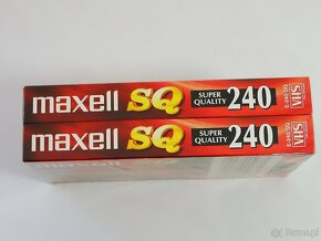 Kaset Vdeo VHS Maxell SQ 240 PAL SECAM - dwupak - 3