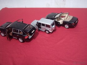 Model  Porsche Ceyene Skala 1/18 Mercedes G Klasa,SL 500 - 3