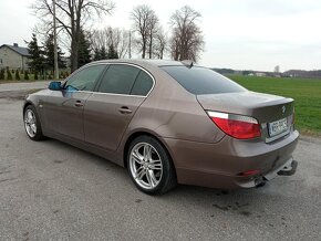 BMW E60 2.5 LPG GAZ HAK NOWY PT XENON SZYBER SKÓRY ALU 18 - 3